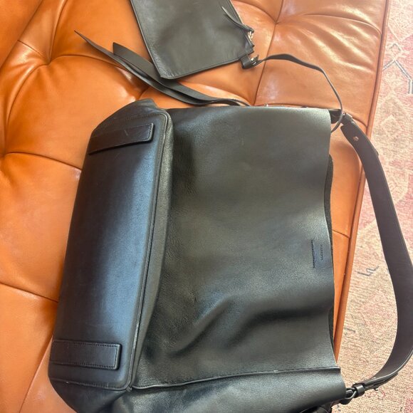 All Saints black leather tote - Picture 5 of 5